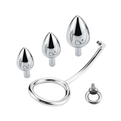 Anal Hooks Ring DiscreetChoice Set Cock 4663 Hook Steel Anal with Stainless 1018